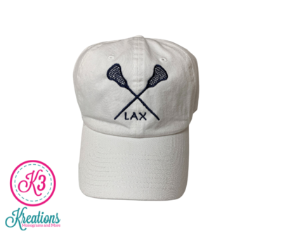 Lax Sticks Embroidered Hat (EJHL)