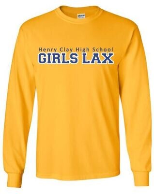 Henry Clay High School Girls Lax Long Sleeve Tee (HCGL)