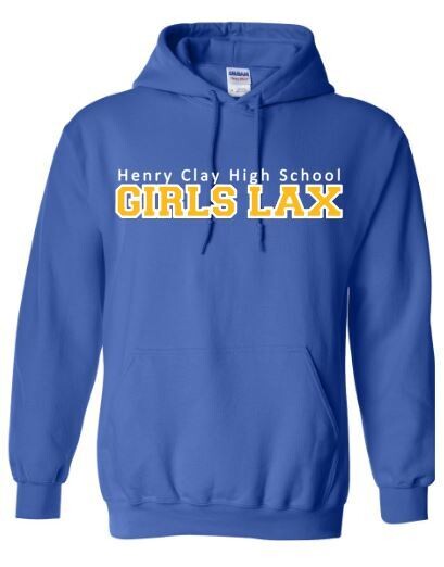 Henry Clay High School Girls Lax Hooded Sweatshirt (HCGL)