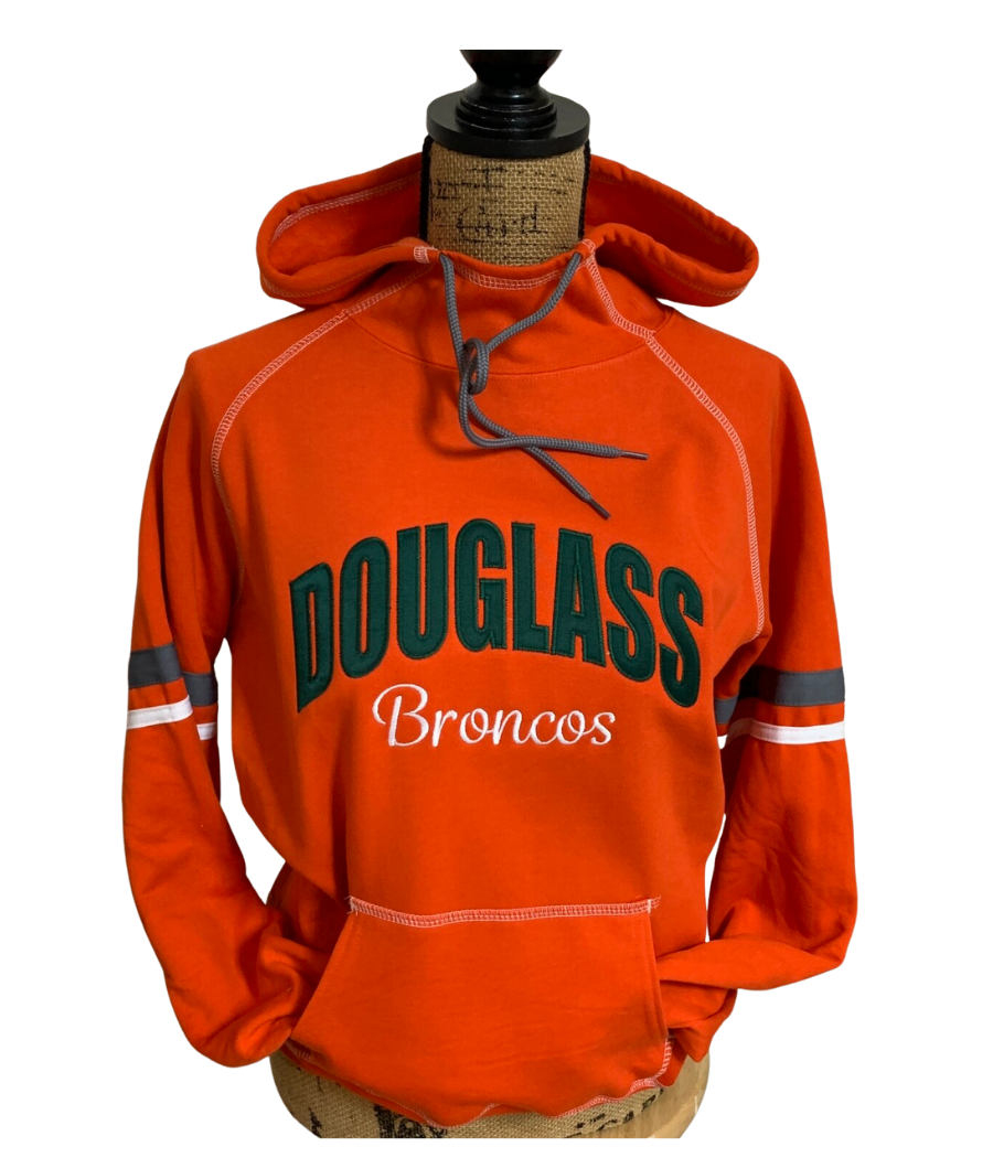 Ladies Douglass Broncos Spry Hoodie