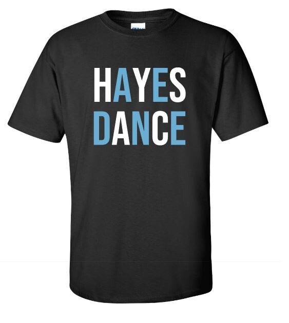 Hayes Dance Gildan Black Short Sleeve T-Shirt
