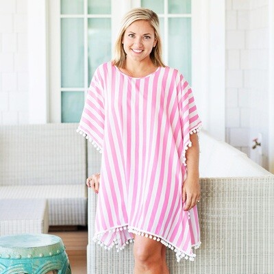 Yacht Club Pom Pom Cover Up