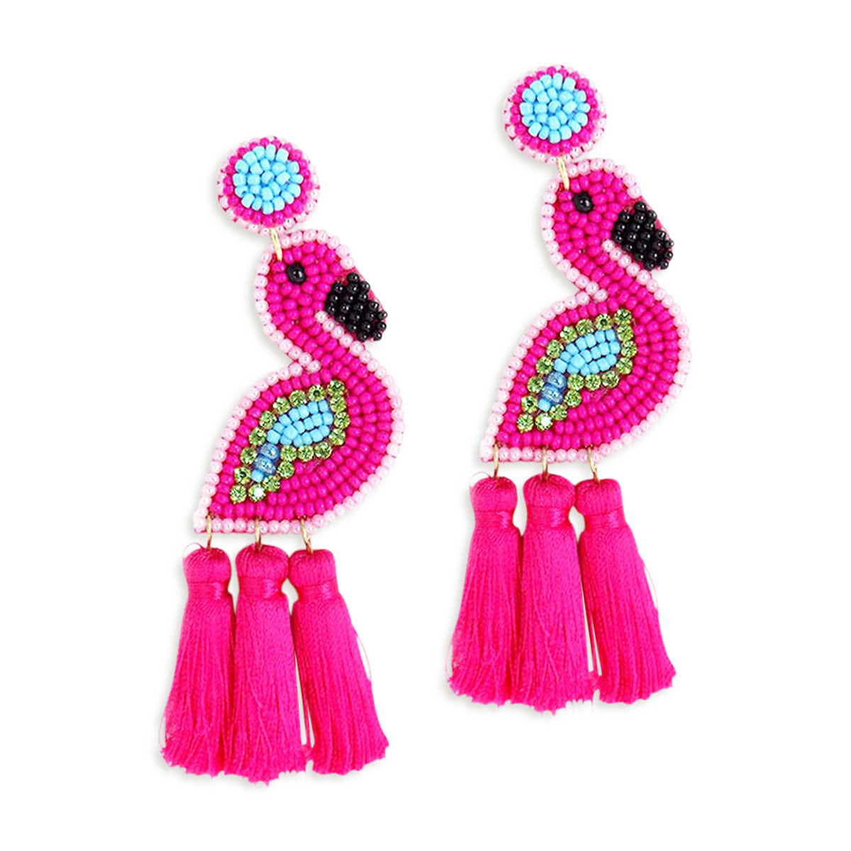 Flirty Flamingo Earrings