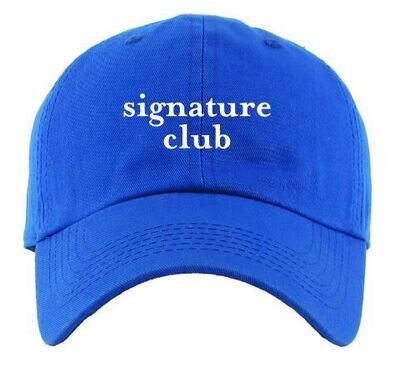 Signature Club Ball Cap (SCSD)