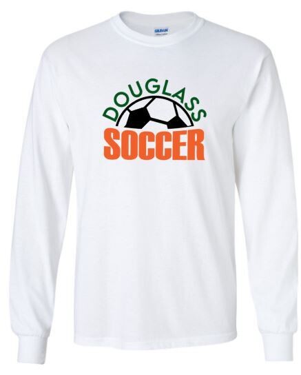 Youth Douglass Soccer Long Sleeve Tee (FDGS)