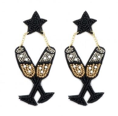 Cheers to the New Year Earrings