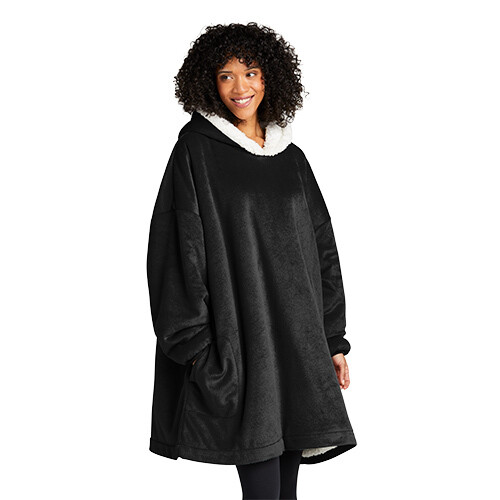 Bluegrass Dance Company Black Hooded Wearable Blanket (BGD)