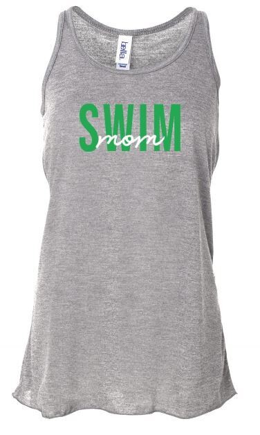 Ladies Bella + Canvas Swim Mom Flowy Tank