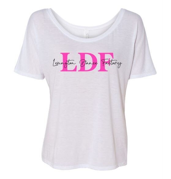 Ladies LDF Slouchy Short Sleeve Tee (LDF)