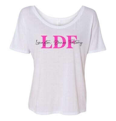 Ladies LDF Slouchy Short Sleeve Tee (LDF)