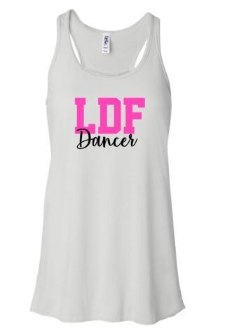 LDF Dancer Flowy Racerback Tank (Youth & Ladies) (LDF)