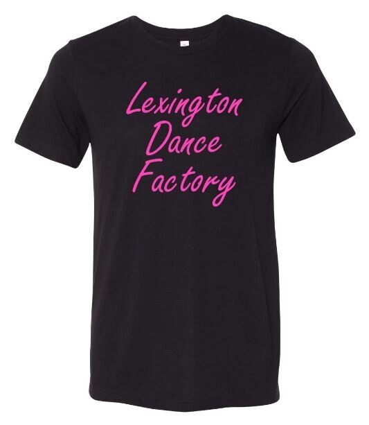 Youth OR Adult Lexington Dance Factory Black Triblend Tee (LDF)