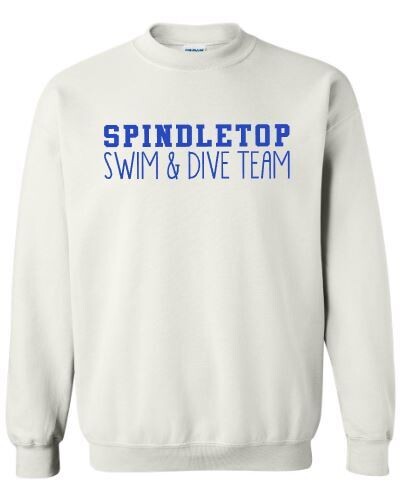 Spindletop Swim &amp; Dive Team Gildan Heavy Blend™ Youth Crewneck Sweatshirt (SSD)