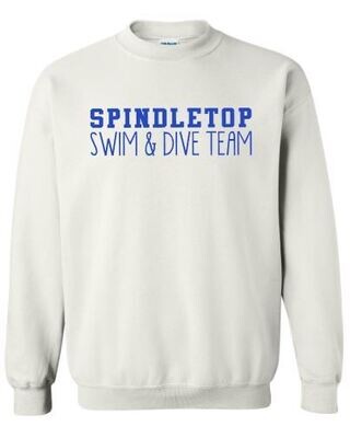 Spindletop Swim & Dive Team Gildan Heavy Blend™ Youth Crewneck Sweatshirt (SSD)