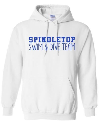 Spindletop Swim & Dive Team Gildan Heavy Blend™ Youth Hooded Sweatshirt (SSD)