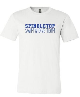 Spindletop Swim & Dive Team Bella + Canvas® Youth Jersey Short Sleeve Tee (SSD)