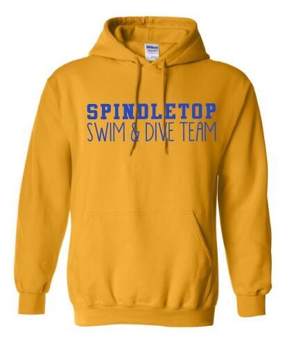 Spindletop Swim &amp; Dive Team Gildan Heavy Blend™ Adult Hooded Sweatshirt (SSD)