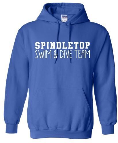 Spindletop Swim &amp; Dive Team Gildan Heavy Blend™ Adult Hooded Sweatshirt (SSD)