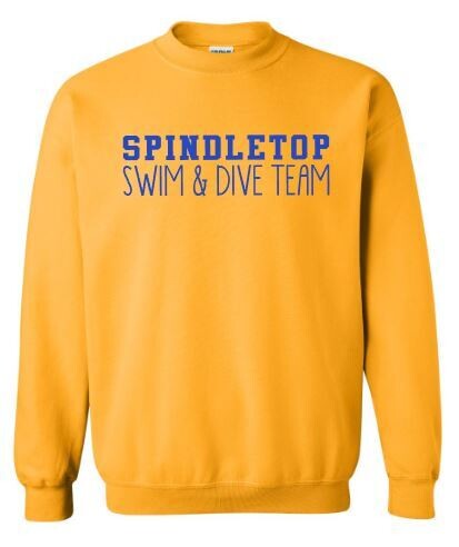 Spindletop Swim &amp; Dive Team Gildan Heavy Blend™ Adult Crewneck Sweatshirt (SSD)