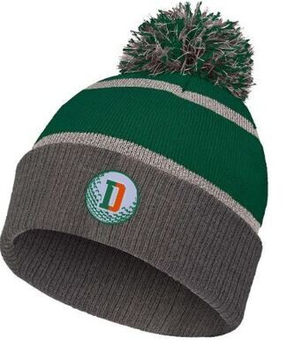 Holloway 8 1/2" Reflective Knit Beanie with Choice of Logo (FDG)