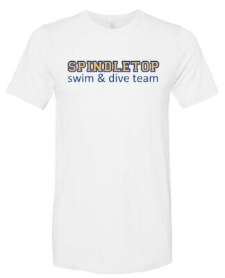 Spindletop Swim & Dive Team Bella + Canvas® Adult Triblend Short Sleeve Tee (SSD)