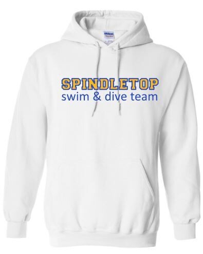 Spindletop Swim & Dive Team Gildan Heavy Blend™ Youth Hooded Sweatshirt (SSD)