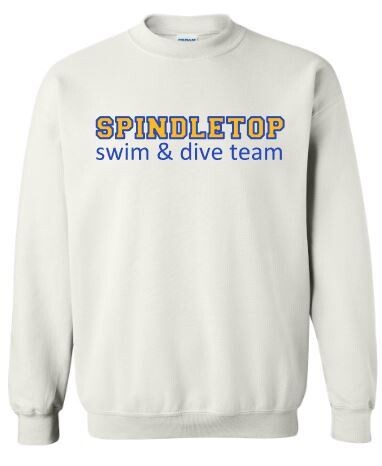 Spindletop Swim & Dive Team Gildan Heavy Blend™ Youth Crewneck Sweatshirt (SSD)