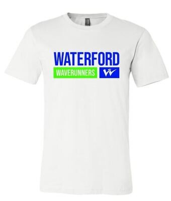 Youth OR Adult Waterford Waverunners Bella + Canvas® Jersey Short Sleeve Tee (WWR)