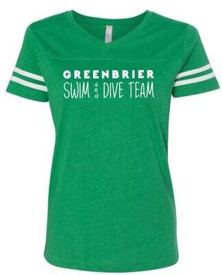 Ladies LAT Greenbrier Swim & Dive Team Jersey