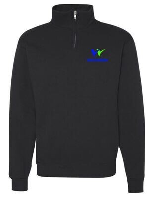 Youth JERZEES Nublend® Quarter-Zip Cadet Collar Sweatshirt (WWR)