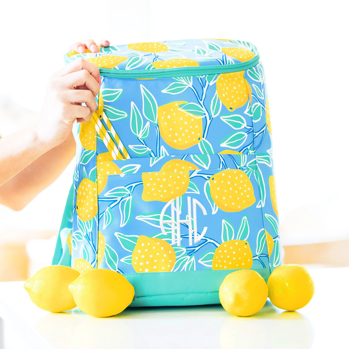 Lemon Zest Backpack Cooler