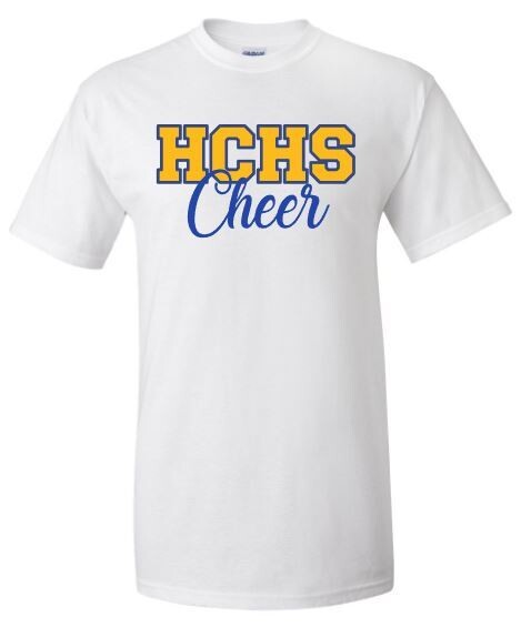 HCHS Cheer Short or Long Sleeve Tee (HCC)