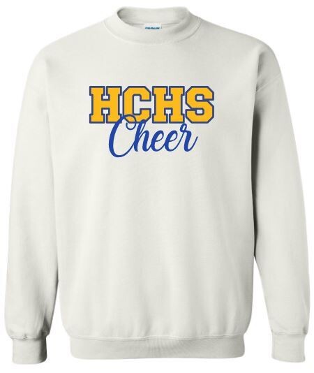 HCHS Cheer Crewneck Sweatshirt (HCC)