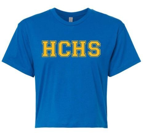 Ladies HCHS Crop Short Sleeve Tee