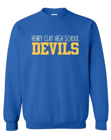 Henry Clay High School Devils Crewneck Sweatshirt