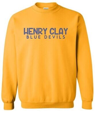 Henry Clay Blue Devils Crewneck Sweatshirt