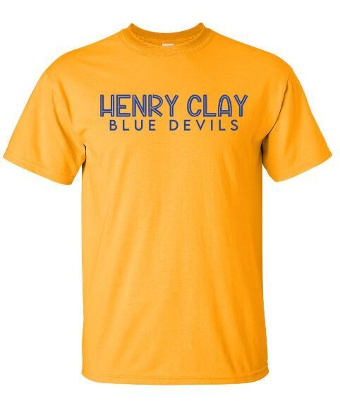 Henry Clay Blue Devils Short OR Long Sleeve Tee