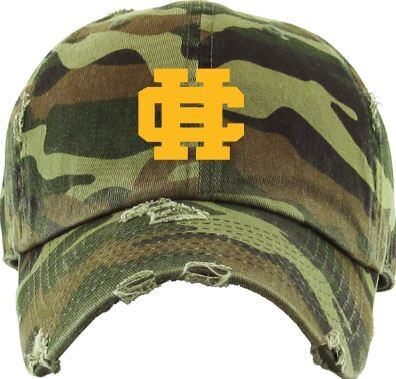 HC Camo Distressed or Non-Distressed Cap