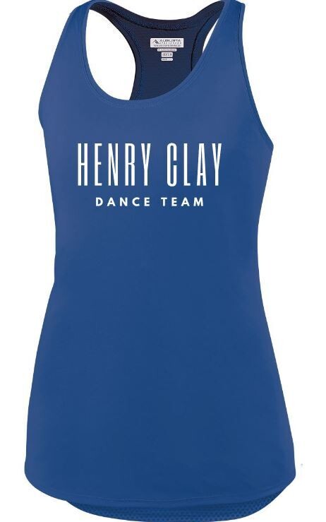 Ladies Henry Clay Dance Team Royal Tank