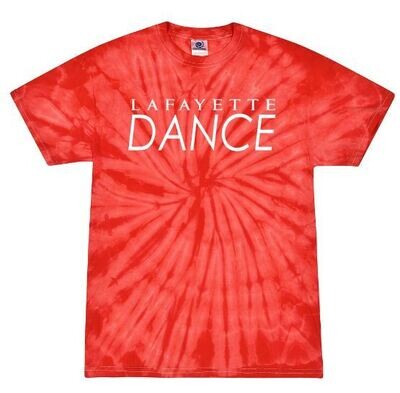 Unisex Lafayette Dance Tie Dye Short Sleeve Tee (LDT)