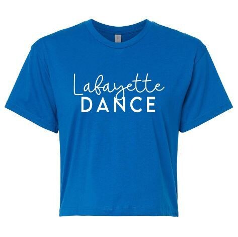 Ladies Lafayette Dance Crop Short Sleeve Tee
