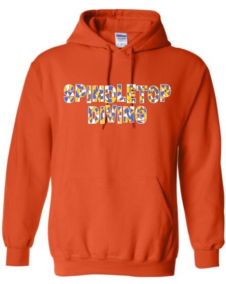 Spindletop Diving Gildan Adult Heavy Blend Hooded Sweatshirt (SSD)