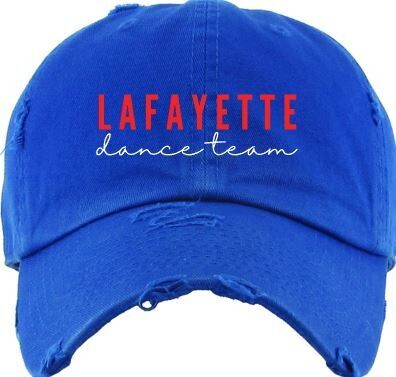 Lafayette Dance Team Distressed Cap