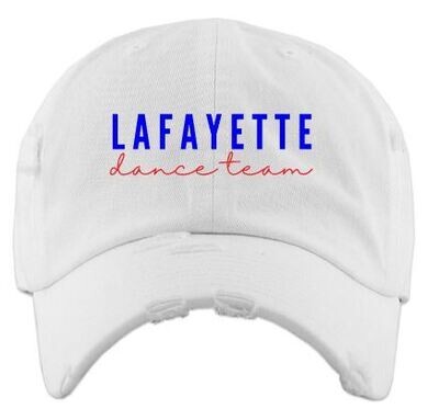Lafayette Dance Team Distressed Cap (LDT)