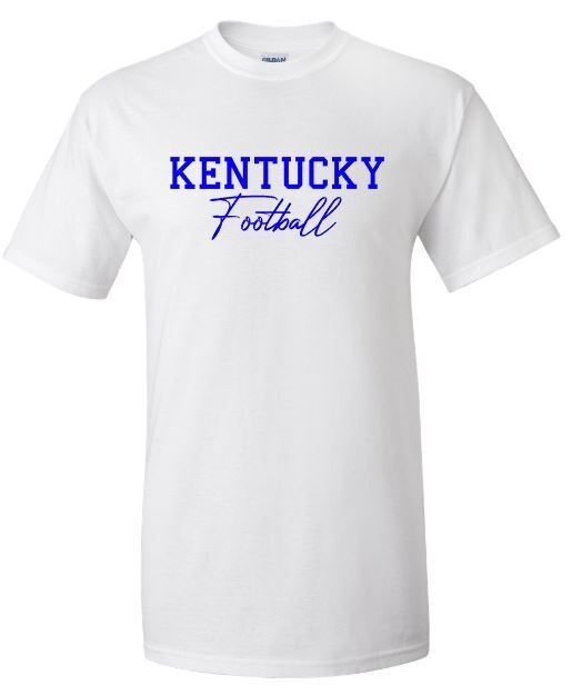 Adult Kentucky Football Short OR Long Sleeve Tee