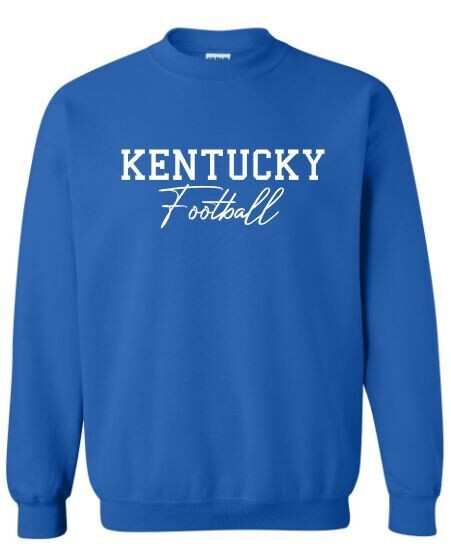 Adult Kentucky Football Crewneck Sweatshirt