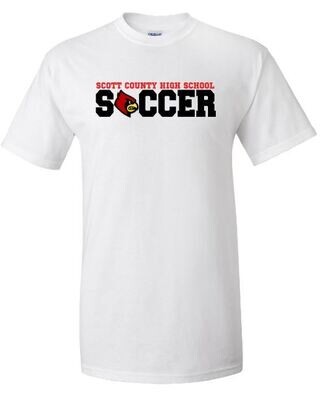 Adult Scott County High School Soccer Short OR Long Sleeve Tee (SCS)