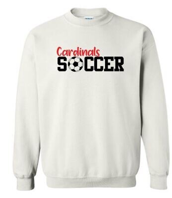 Adult Cardinals Soccer Crewneck Sweatshirt (SCS)