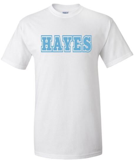 Adult Hayes Block Short OR Long Sleeve Tee