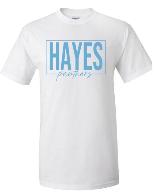 Adult Hayes Panthers Short OR Long Sleeve Tee 